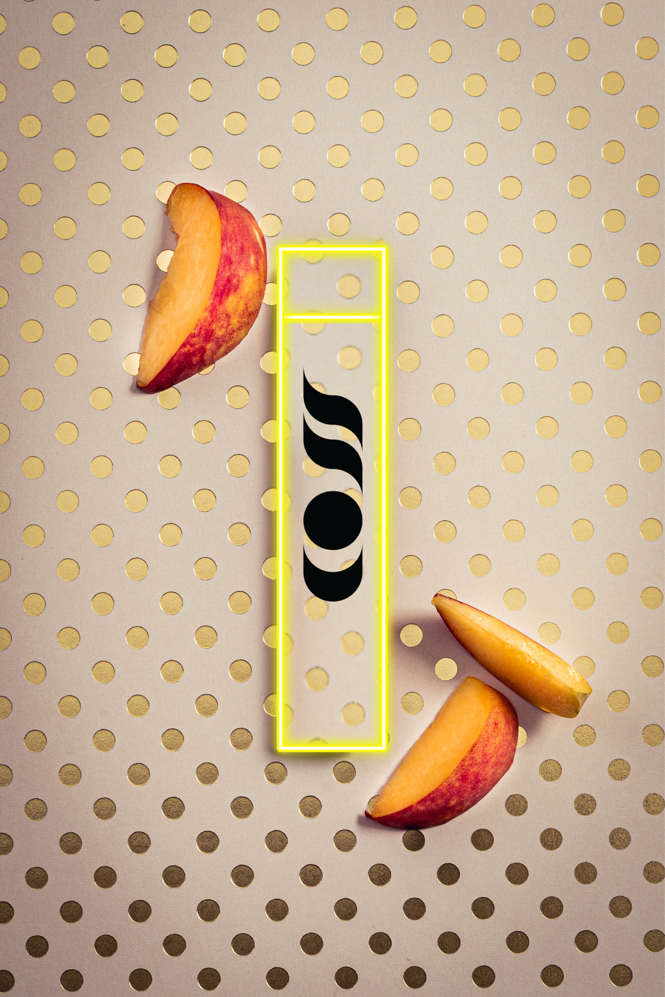 WHITE PEACH | COSS Vienreizlietojamā e-cigarete